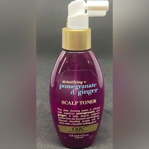 OGX Detoxifying + Pomegranate & Ginger Scalp Toner, 4 Ounce